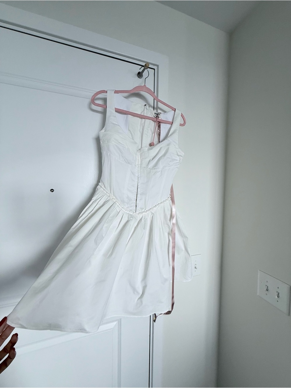 House of CB New with tags White Corset Mini Dress - Picture 5 of 7